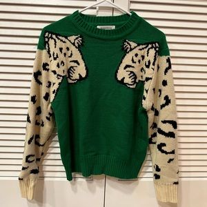 Emerald green sweater